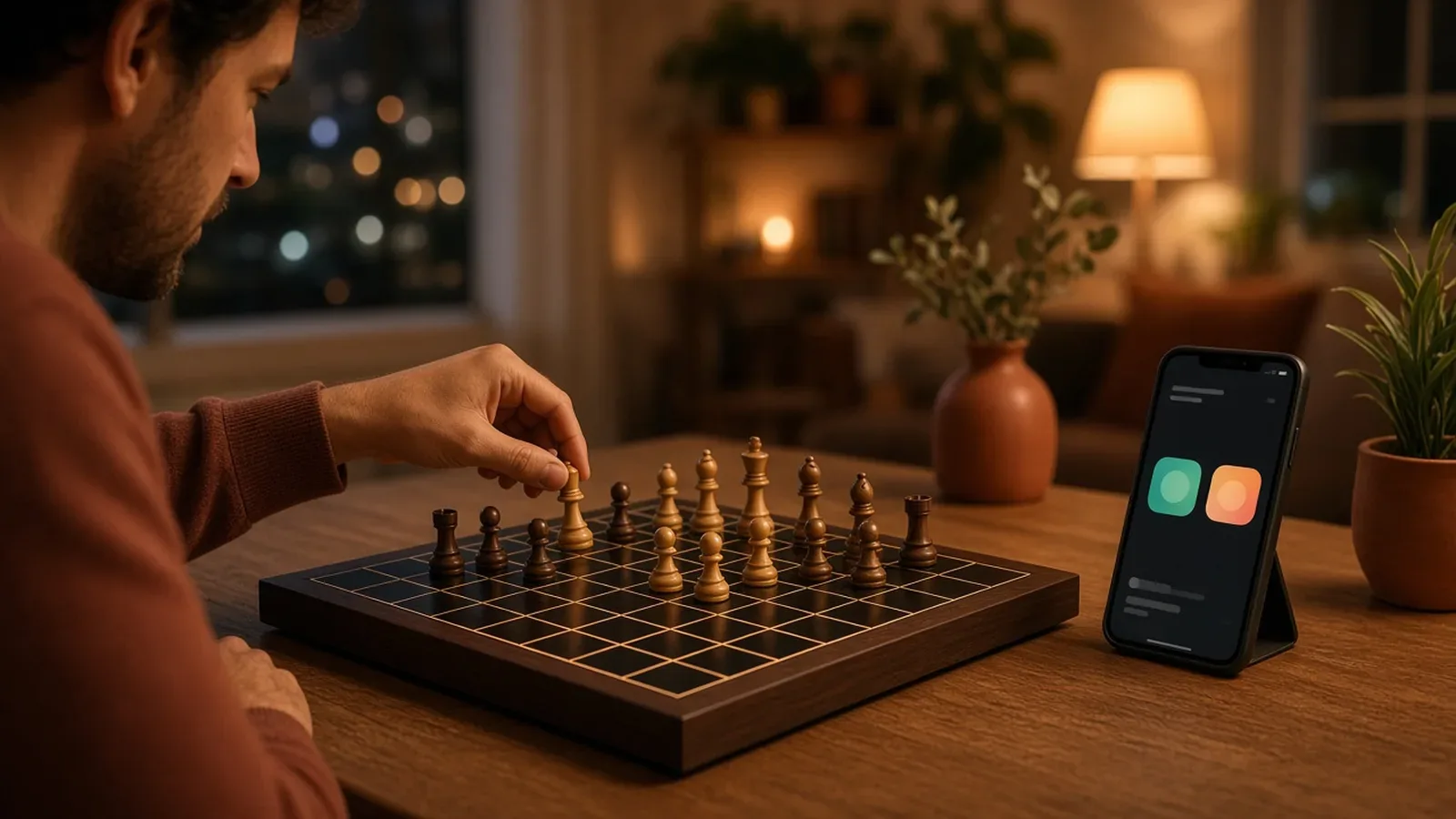 Обложка статьи — Chess.com или Lichess с электронной доской: что удобнее новичку