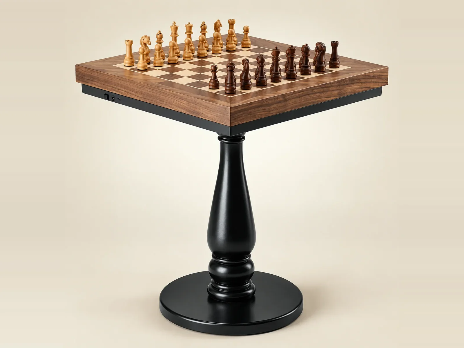 Шахматы Phantom Grand Classical Walnut + Стенд